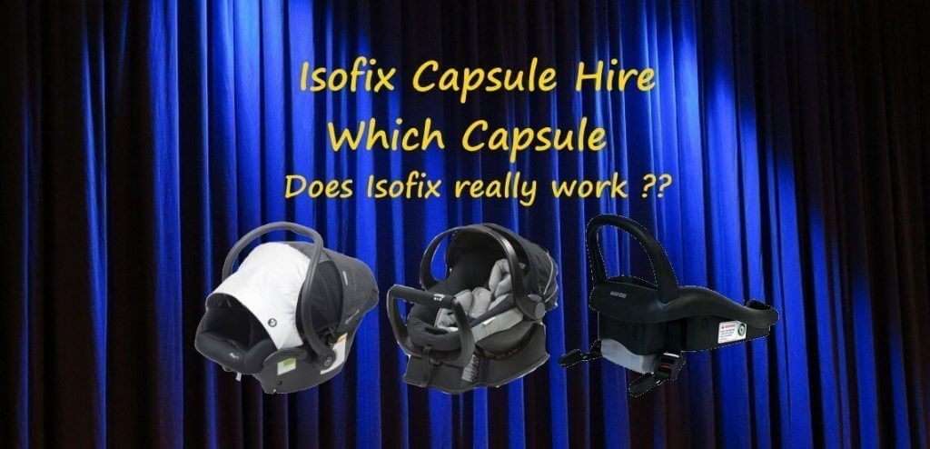 isofix capsule hire